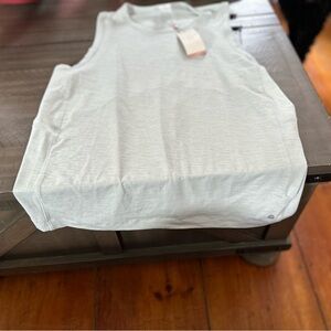 CALIA SPLIT BACK MUSCLE TANK
CALMING GREEN SIZE L